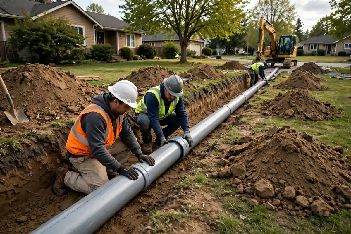 Sewer backup into tubs and floor drains